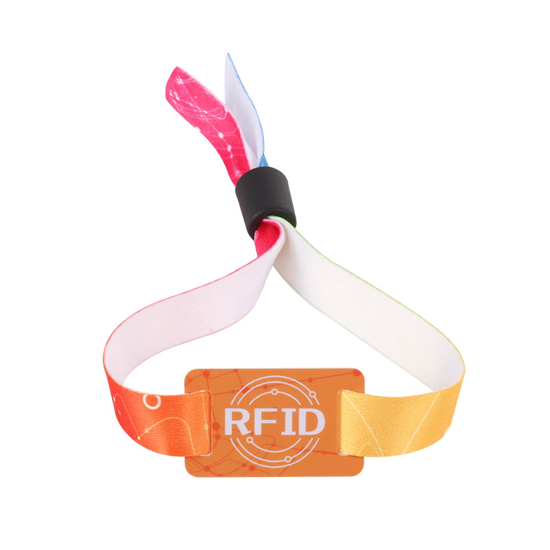 Braccialetti in nylon Rfid ID 125Khz Braccialetti in tessuto di prossimità