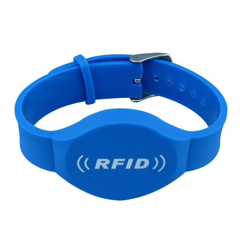 13.56MHZ Bracciale in gomma impermeabile Ic Rfid in PVC programmabile MF per sauna